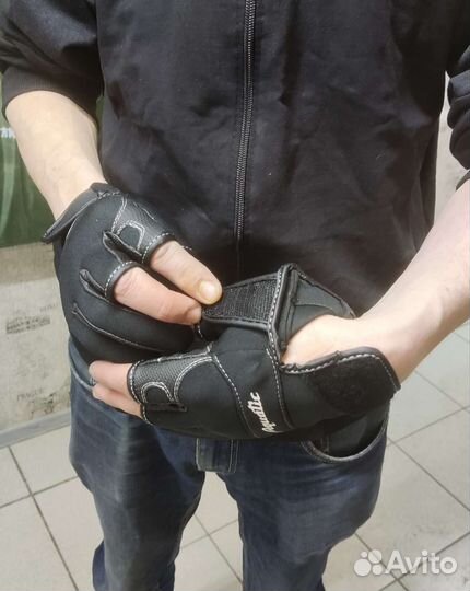 Перчатки спинингиста неопрен Aquatic M,XL