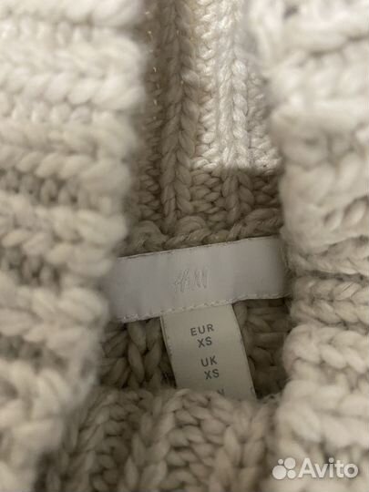 Свитер hm с шерстью