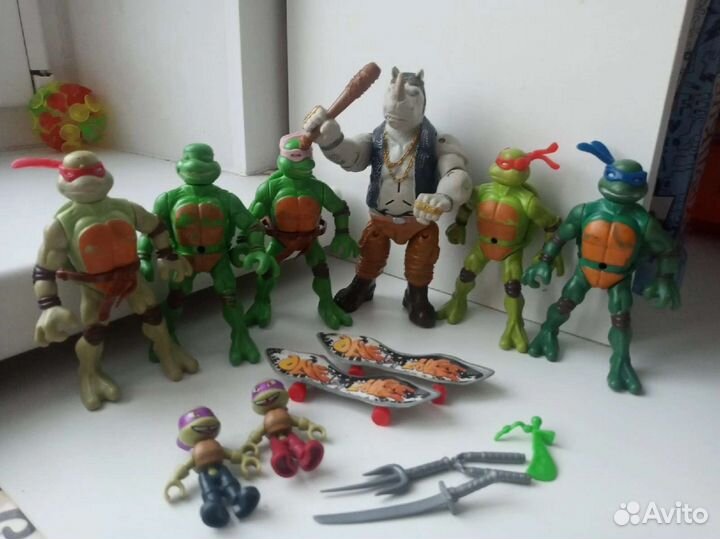 Фигурки черепашки ниндзя