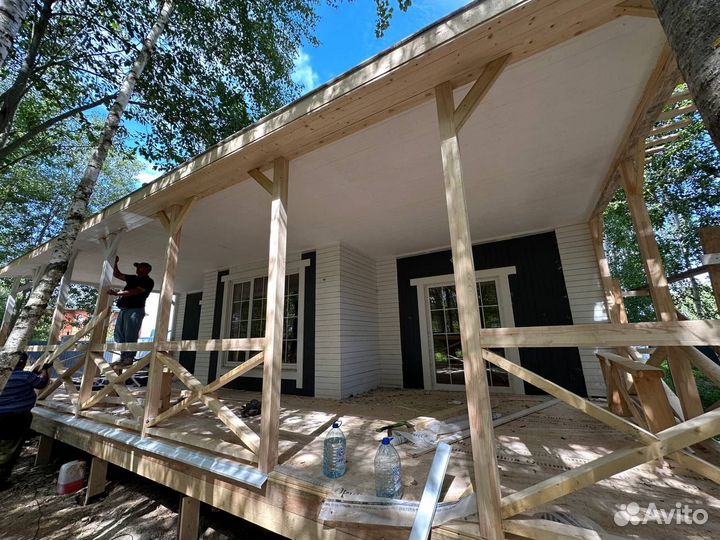 Строительство пристроек, веранд, террас, навесов