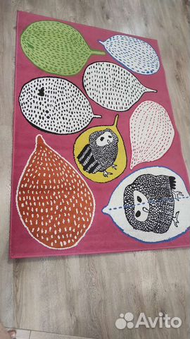 Ковер Гулэрт IKEA шерсть толстый ворс 195х133