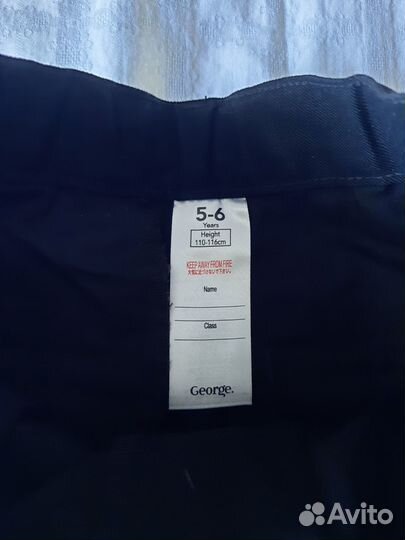 Костюм школьный (не комплект) рост 116-122