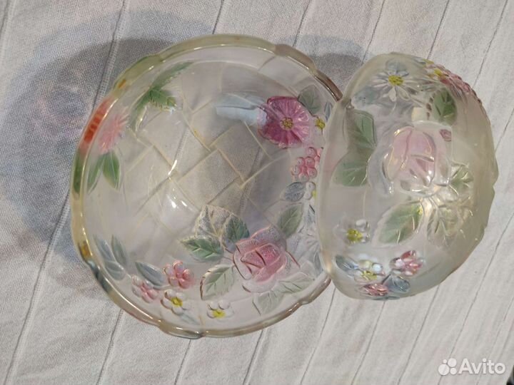 Салатники(набор) цветное стекло