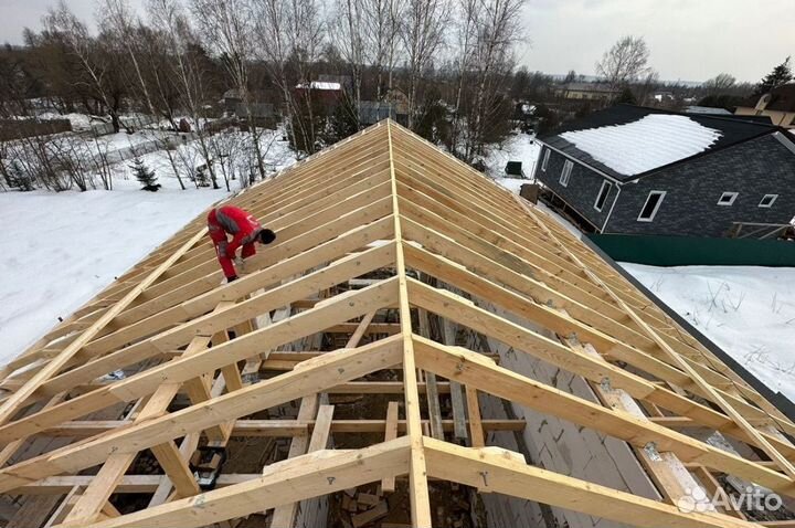 Замена крыши, ремонт крыши, кровельные работы