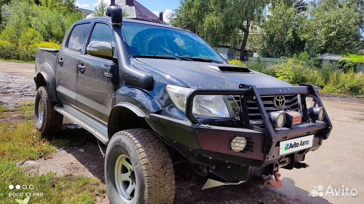 Toyota Hilux 3.0 AT, 2013, 125 000 км