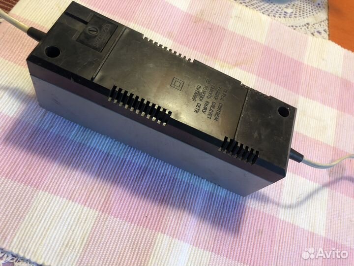 Блок питания 12V, 0,7A для электрофон Волна-307С1