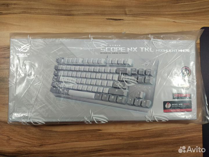 Asus Rog Strix Scope NX TKL Moonlight White