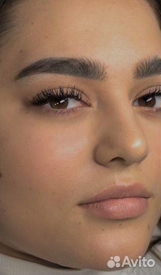 Наращивание ресниц модель