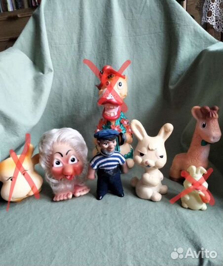 Моряк, заяц гдр и игрушки СССР