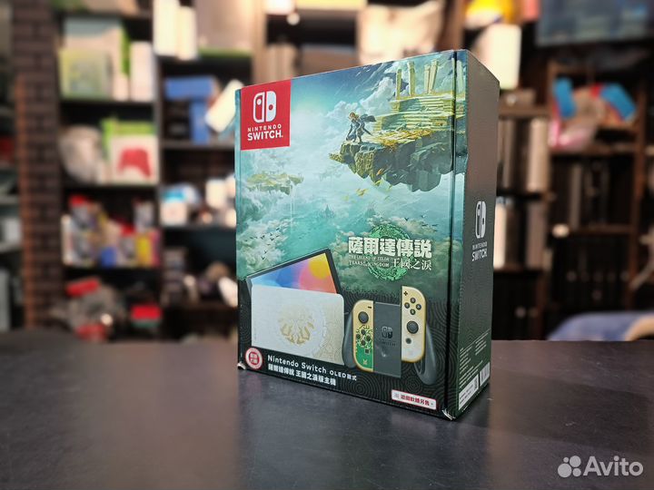 Nintendo Switch Oled Zelda Гонконг
