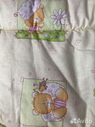 Бортики на детскую кроватку