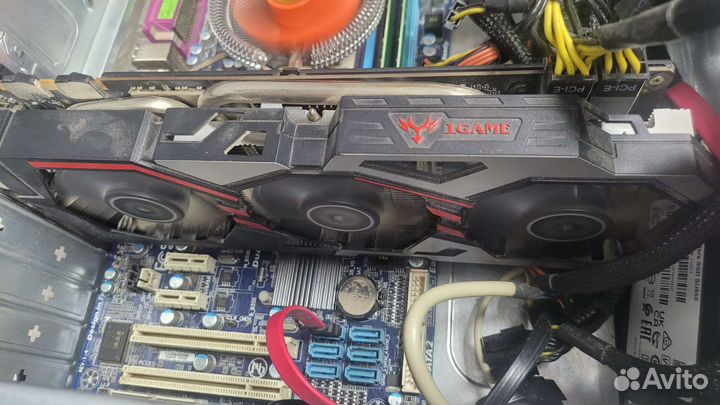 Видеокарта 1070 8гб