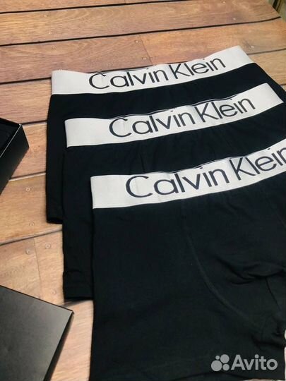 Calvin klein трусы для мужчин черные