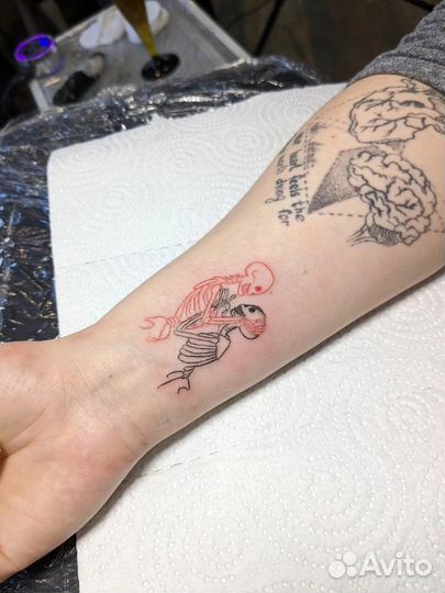 Модель на тату