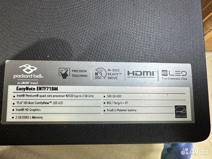 Ноутбук acer