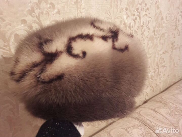 Берет норковый