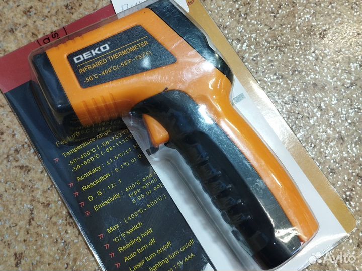 Пирометр инфракрасный, Термометр бесконтактный