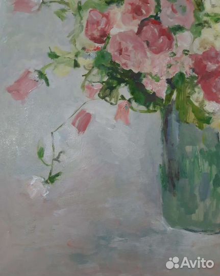 Картина маслом на холсте натюрморт