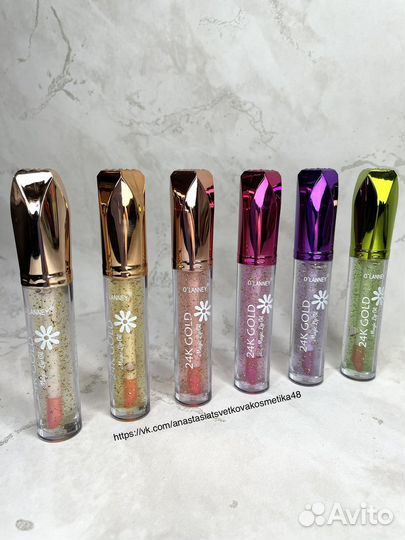 Блеск - Тинт для губ с эффектом мерцания