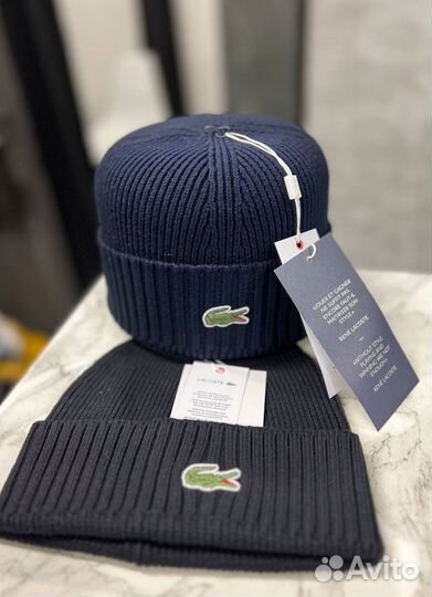 Мужская шапка Lacoste