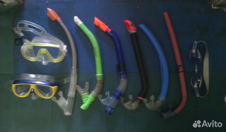 Маски и трубки для подводного плавания