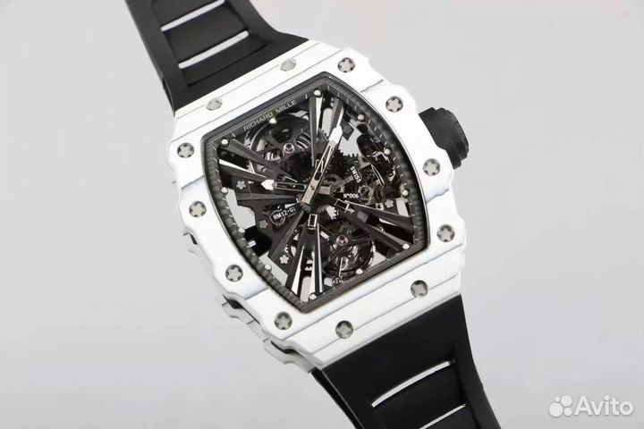 Richard Mille RM белый карбон