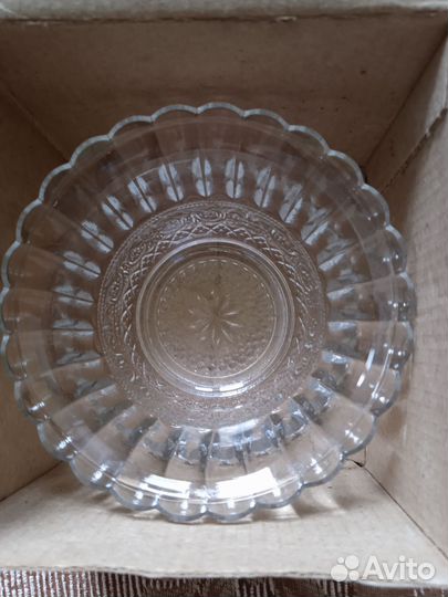 Конфетница с крышкой СССР