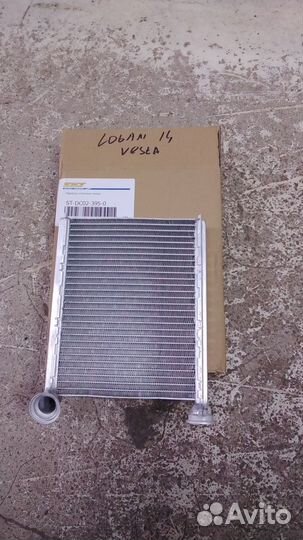 Радиатор печки kaptur logan sandero с 14 г vesta
