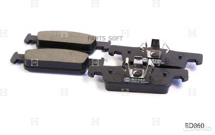 Hola BD860 Тормозные колодки дисковые renault Loga