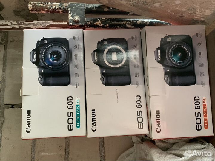 Коробки, оригинальные упаковки от фототехники