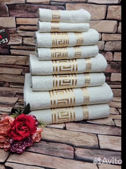 Набор полотенец 8 шт новые