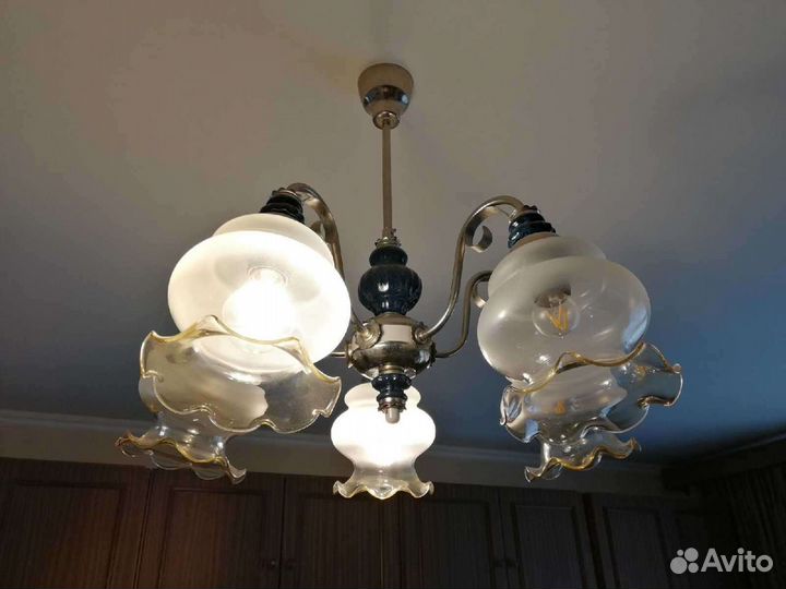 Люстра времен СССР