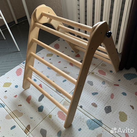 Детская горка для дома, треугольник пиклера