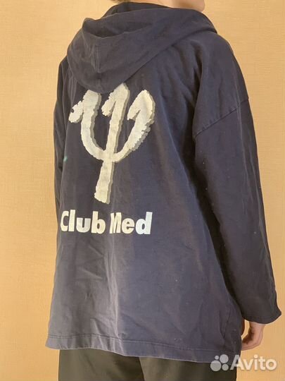 Толстовка с капюшоном на молнии