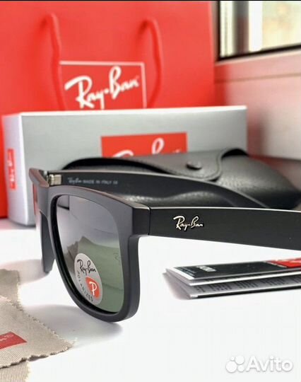 Очки Ray ban justin поларойды polaroid