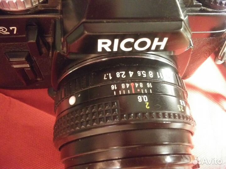 Ricoh XR7 + объектив Rikenon 50mm 1.7 из коллекции