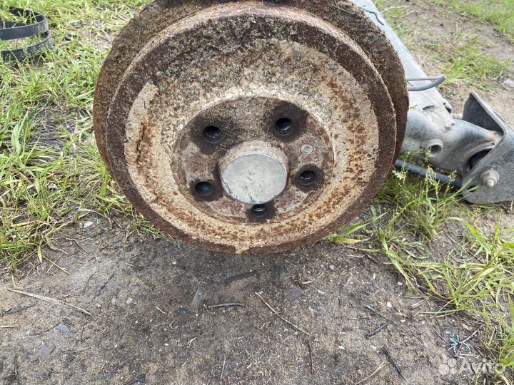 Балка задняя Skoda Octavia