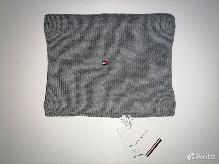 Новый шарф-снуд унисекс Tommy Hilfiger Оригинал
