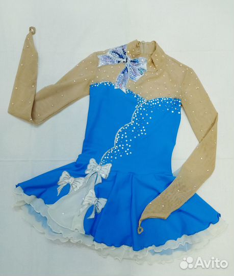 Платье для выступлений фигурное катание 122 р
