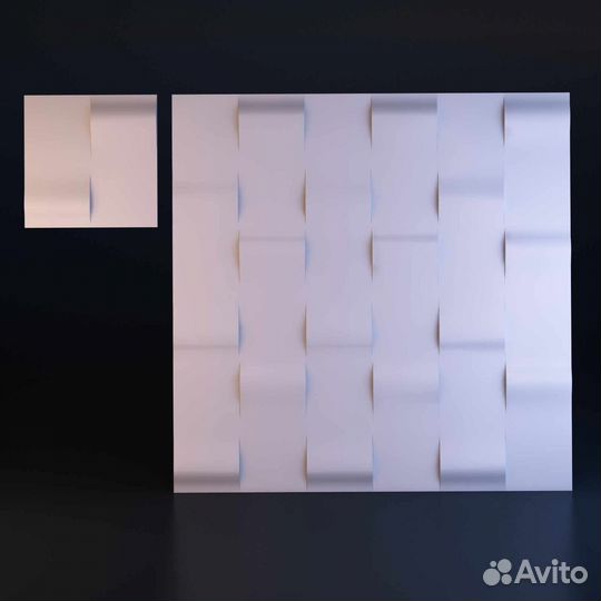 Гипсовая 3D панель 
