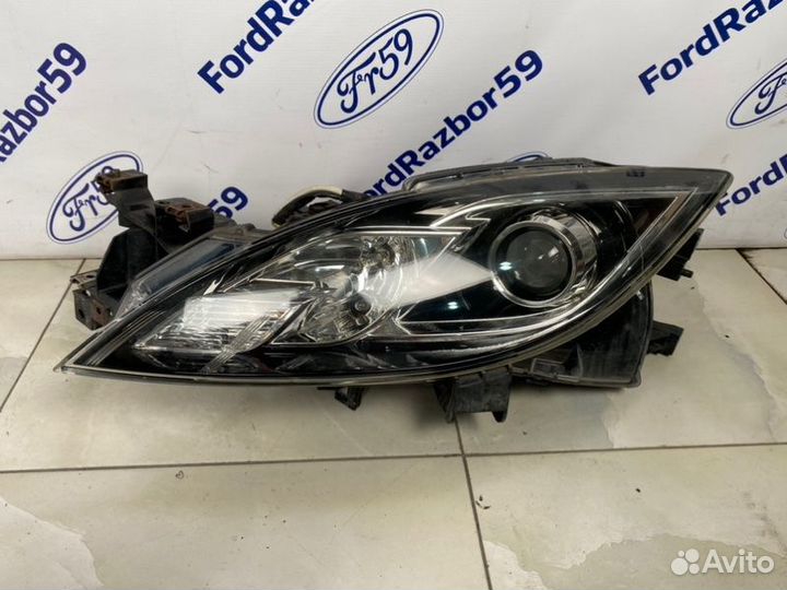 Фара передняя левая Mazda Mazda6 GH 2008-2013