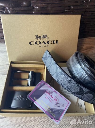 Ремень мужской Coach