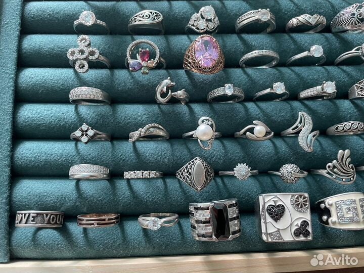 Серебряные кольца