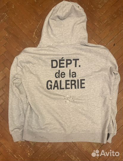 Зип-худи Gallery Dept distress custom opium type