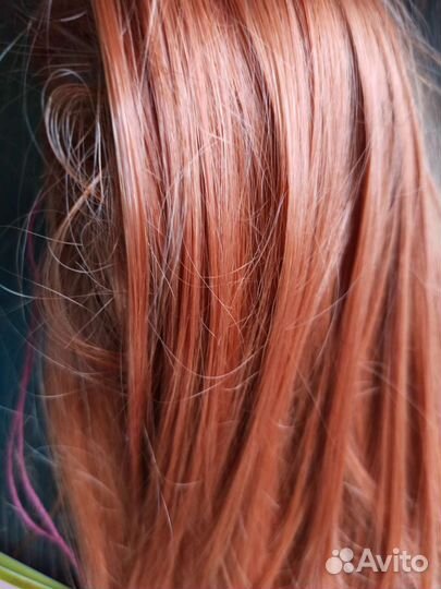 Хвост шиньон на крабе