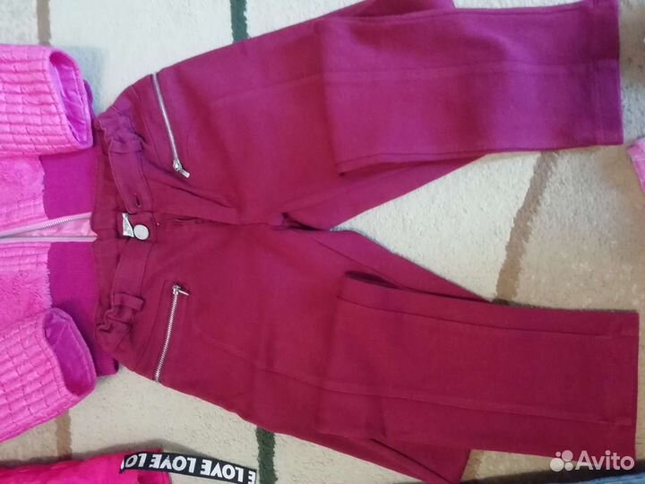 Жилет, куртка, джинсы