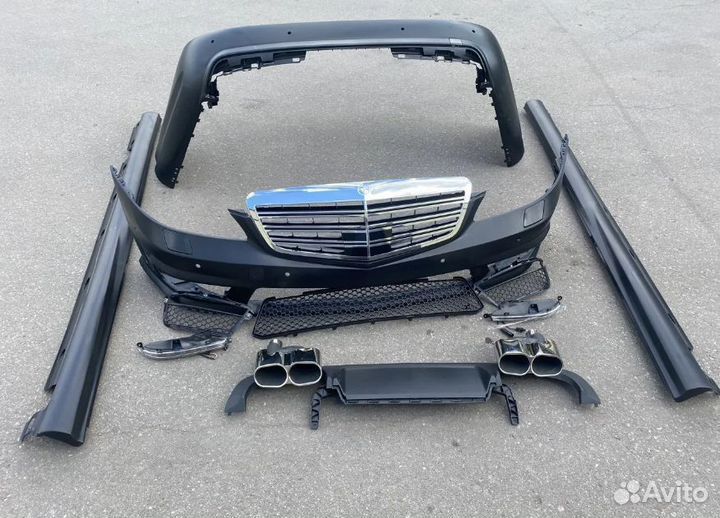 Обвес на Mercedes W221 S65 в сборе AMG рест