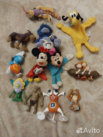 Игрушки из макдональдса