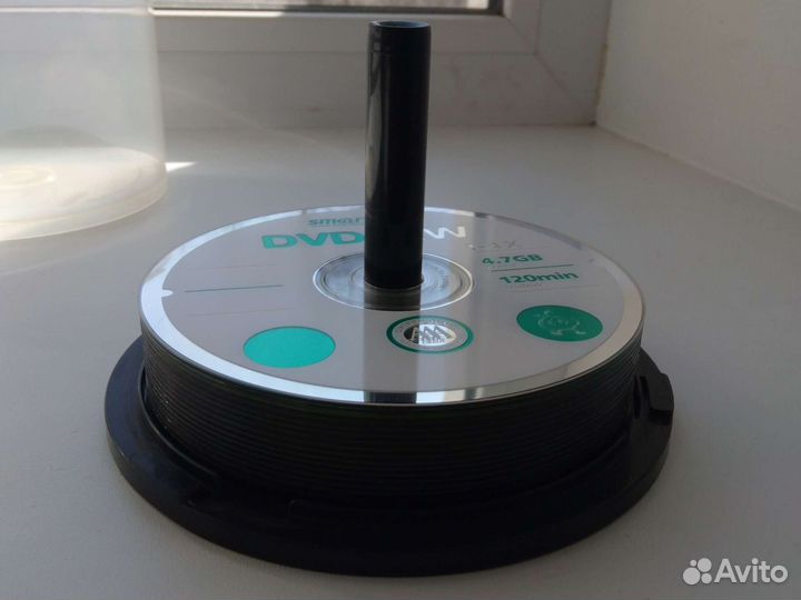 Диски DVD-R, DVD-RW