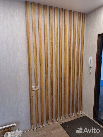 Реечные перегородки, рейки